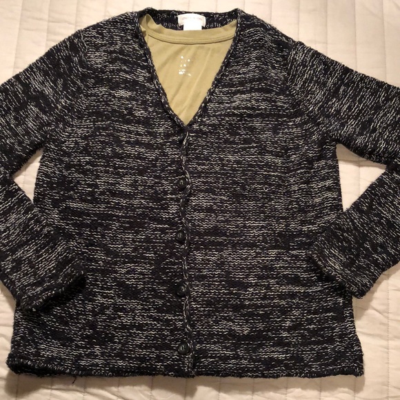 Jones New York Cotton cardigan sweater size S - Picture 2 of 13